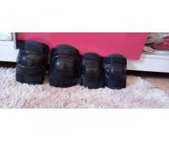 Kit joelheiras e cotoveleiras com garrafinhas - 5