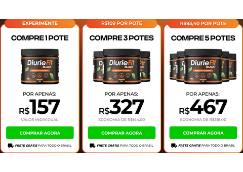 Diuriefit Black Pó Emagrecedor - 2