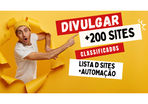 Coloque Seu Produto em +150 Classificados e Atraia Compradores Já!
