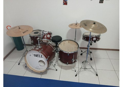 BATERIA ACÚSTICA SEMINOVA COMPLETA