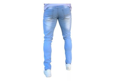 OFERTA KIT 3 CALÇA JEANS SKINNY MASCULINA LYCRA (SHOPEE)