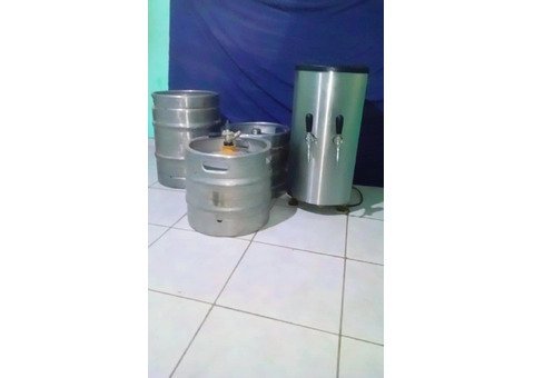 Chopeira com 2 torneiras