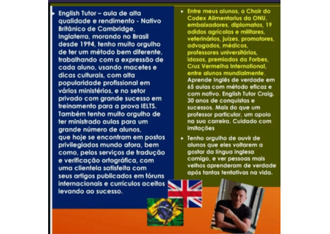 Inglês eficaz  em 65 aulas individuais com  prof nativo - 3