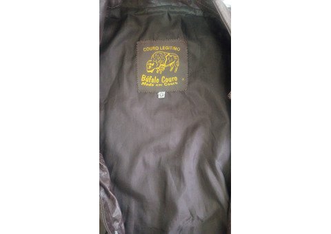 Jaqueta em couro legítimo masculina - 2