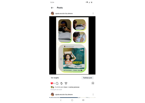 AULAS DE REFORÇO ESCOLAR - 2