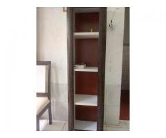 estante vertical 164 cm/64 larg